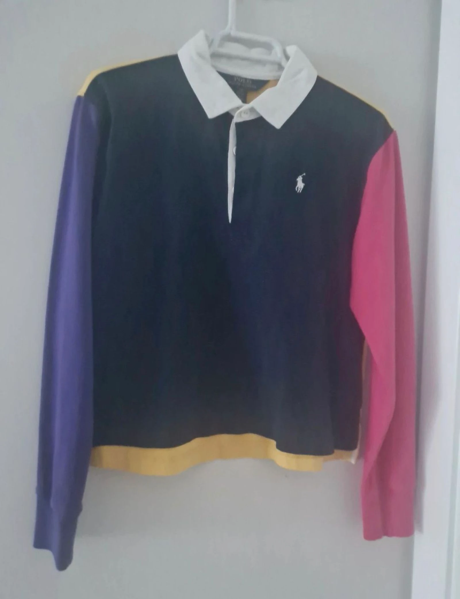 Polo manga larga Polo Ralhp Lauren. Talla 12/14 años.